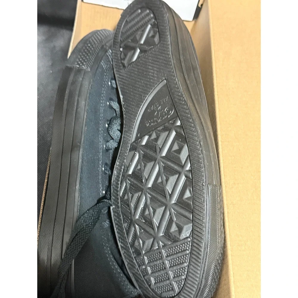 Converse Chuck Taylor All Star Ox Low Black Monochrome M5039 Mens 7 Womens 9 - Picture 5 of 6